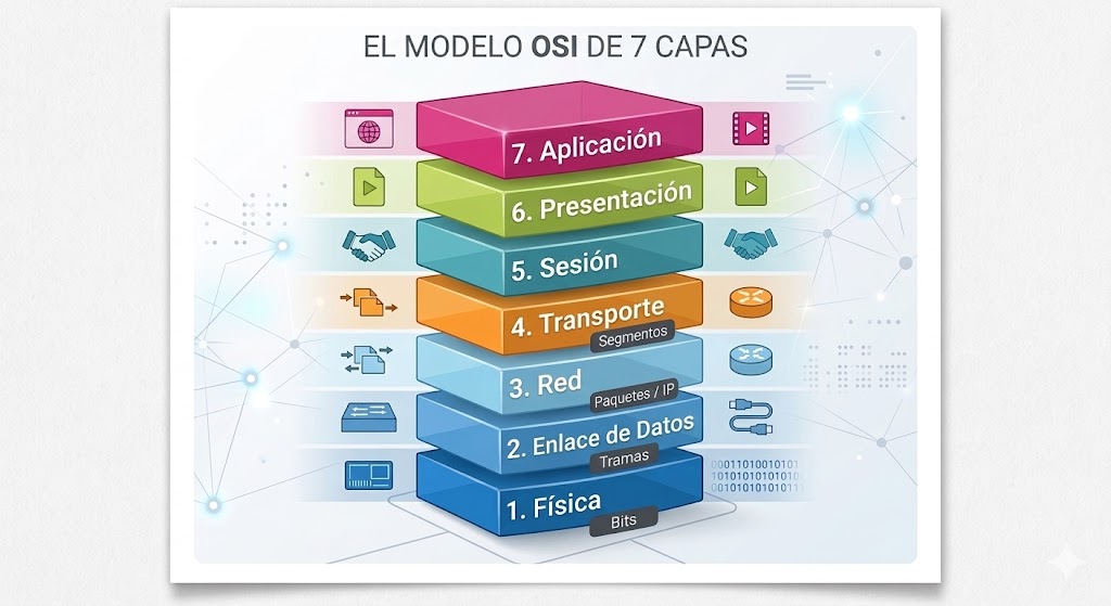 Las 7 Capas del Modelo OSI